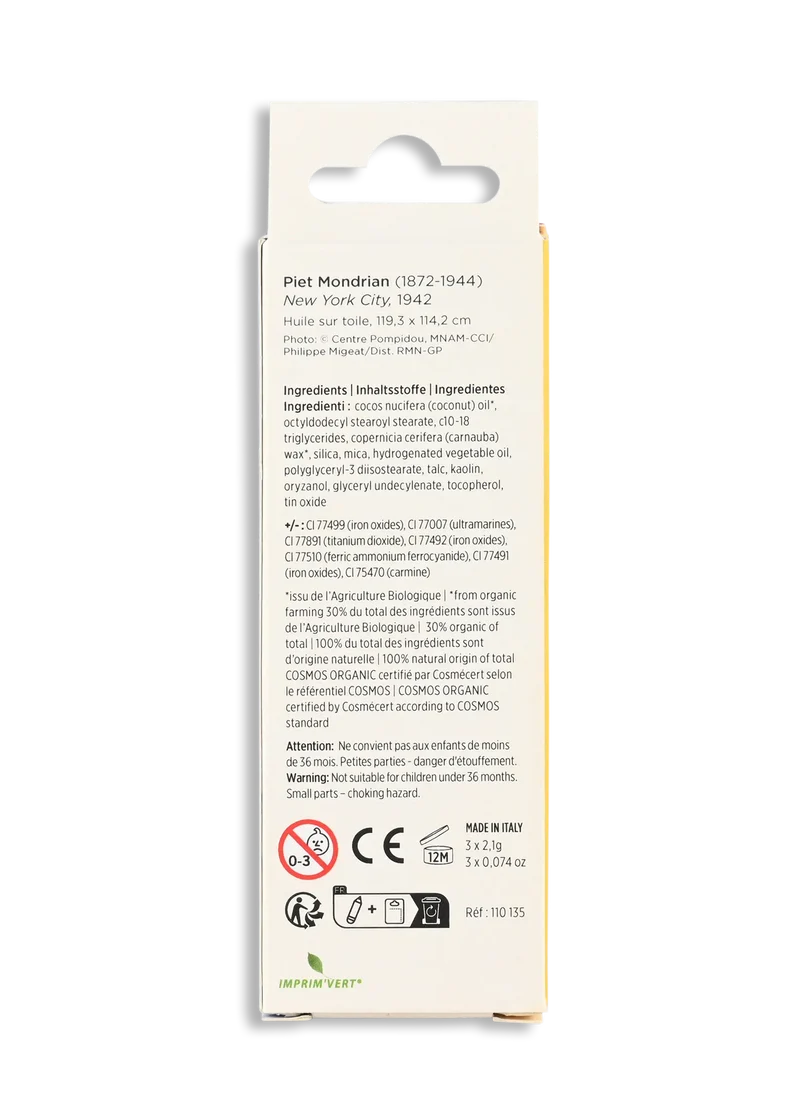 Schminkstifte für Kinder Jumbo - 3 Farben - Centre Pompidou x Namaki