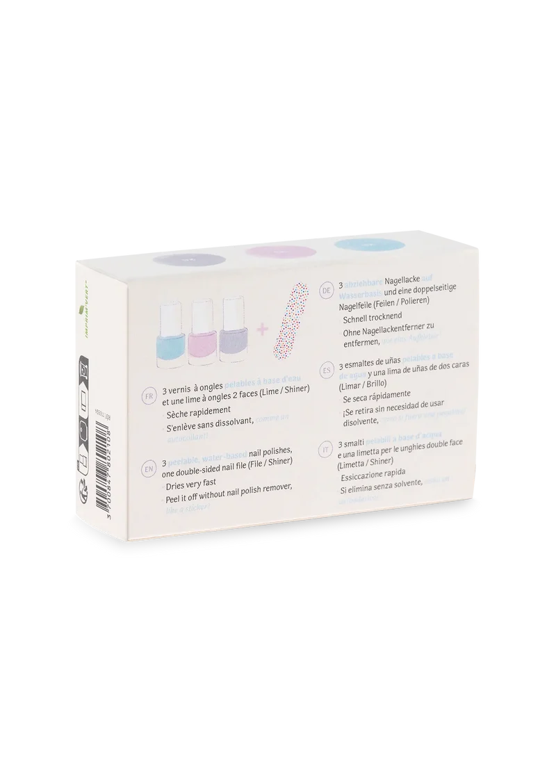 Kindernagellack 3er Set - Eisfarben