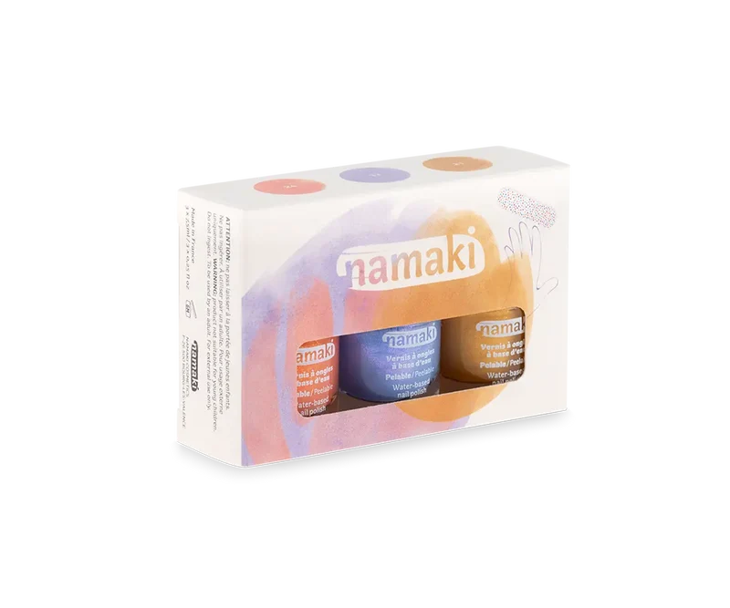 Kindernagellack 3er Set - Sonnenuntergang