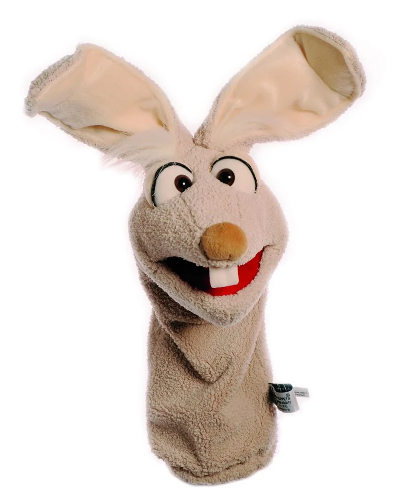 Living Puppets W446 Handpuppe Quasselwurm Hase Mampfred