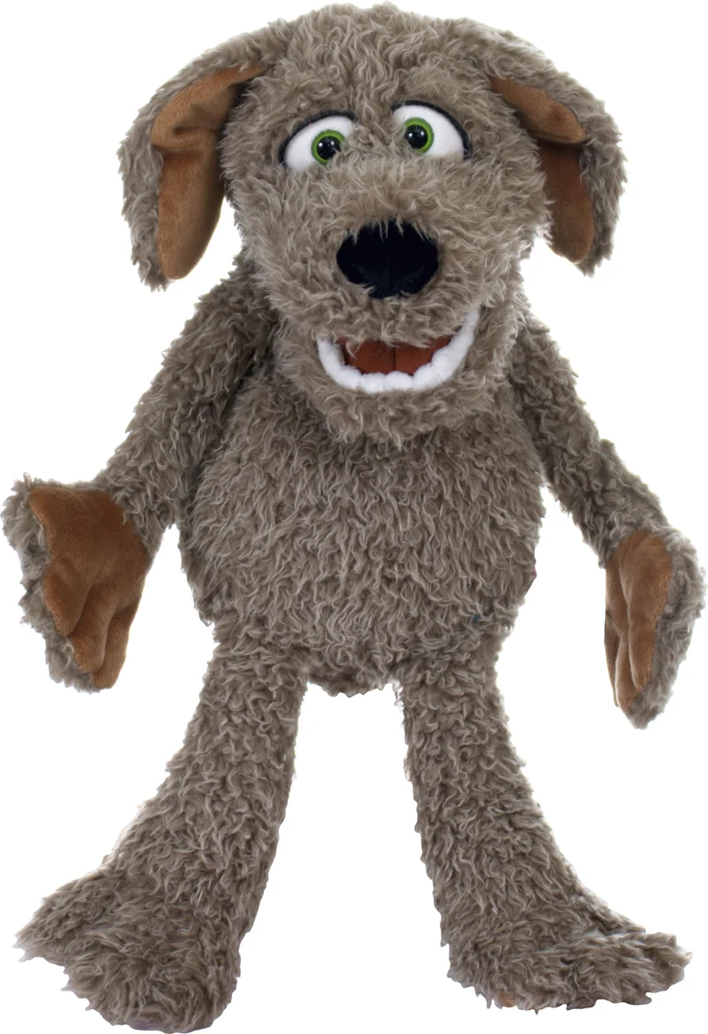 Living Puppets W799 Handpuppe Locke der kleine Hund