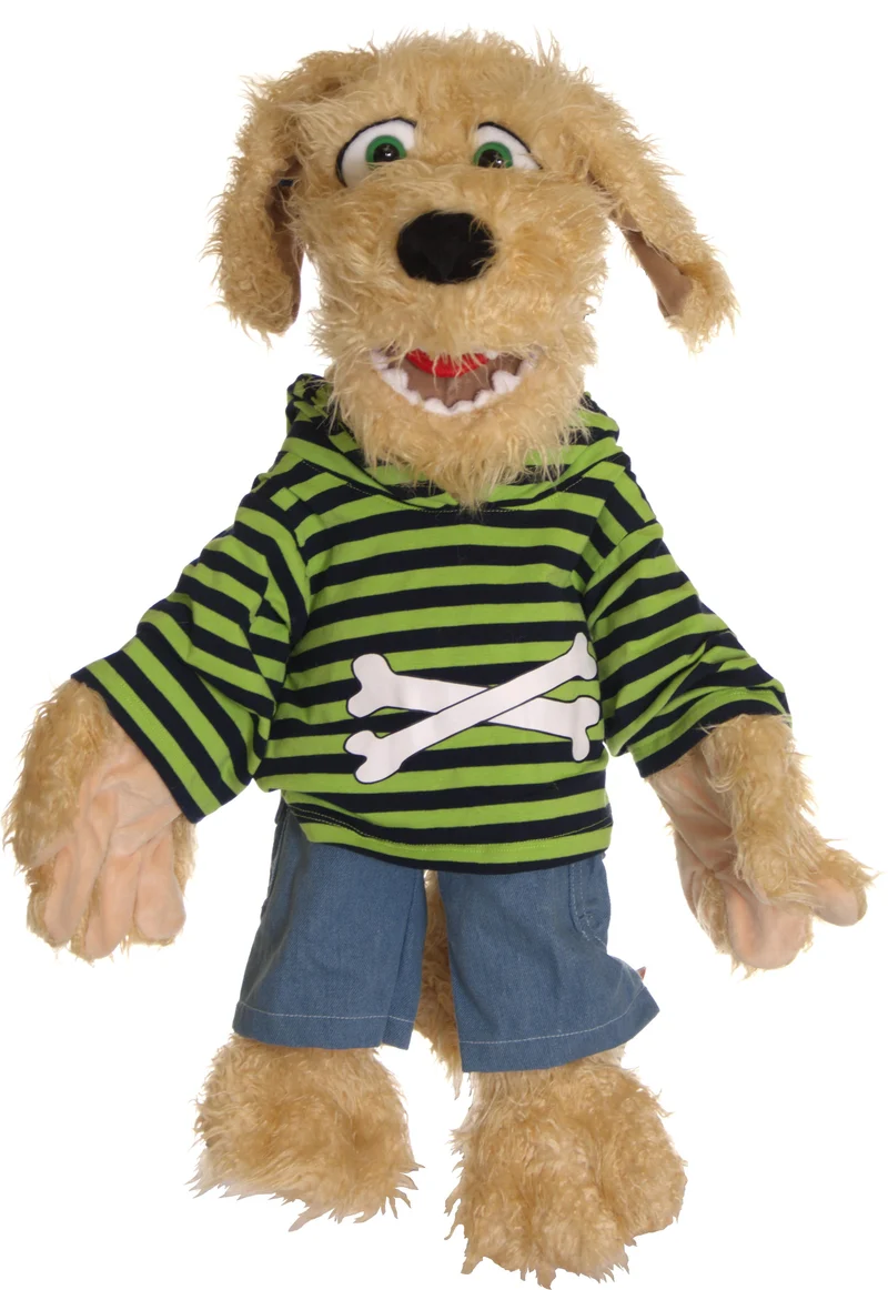 Living Puppets W563 Handpuppe Hund Bosse