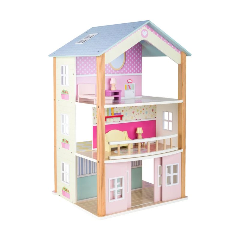 Puppenhaus "Palast" mit 3 Etagen