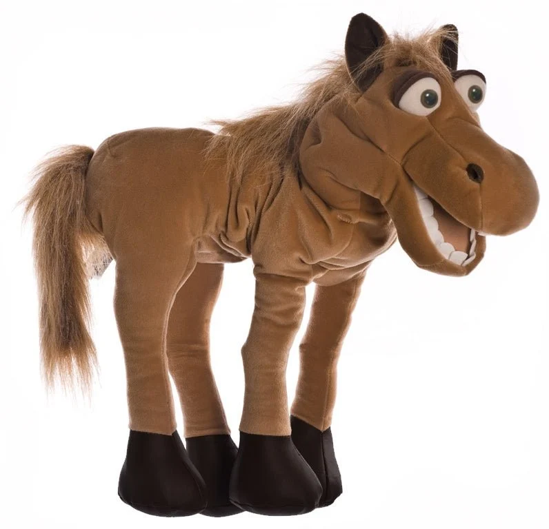 Living Puppets W104 Handpuppe Helge das Pferd