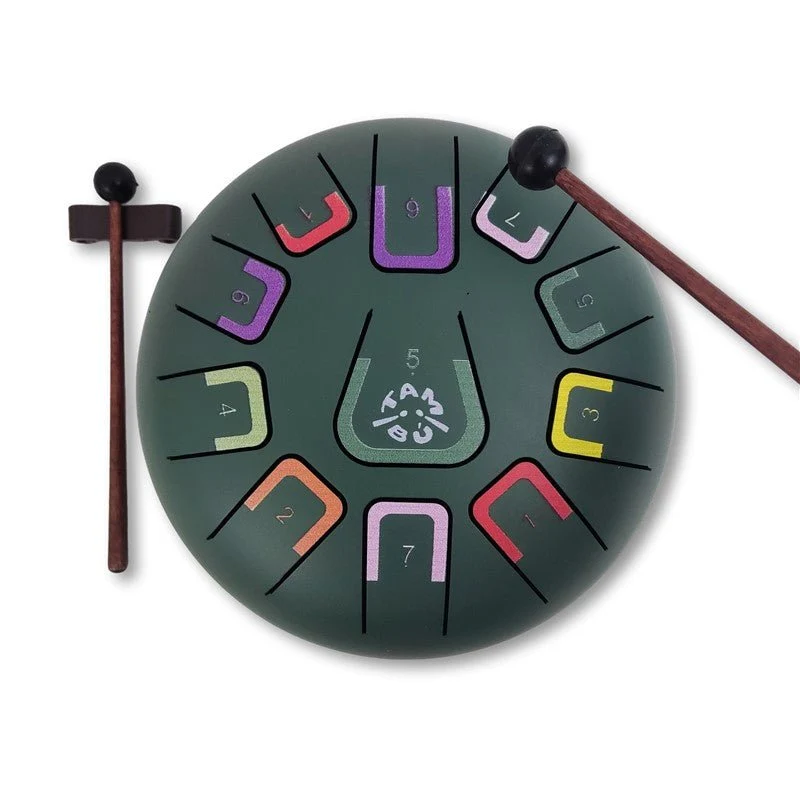 Zungentrommel Tambu Steel Drum - Wild Jungle (Jungle Green)