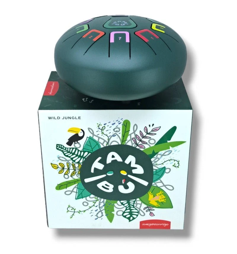 Zungentrommel Tambu Steel Drum - Wild Jungle (Jungle Green)