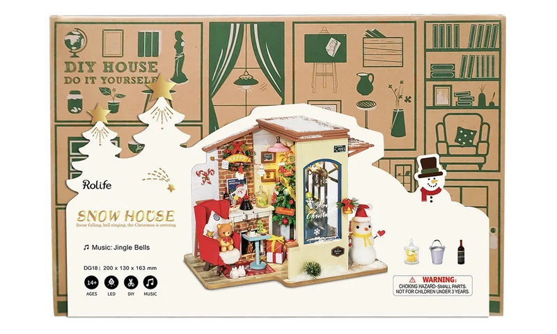 Robotime Snow House DG18