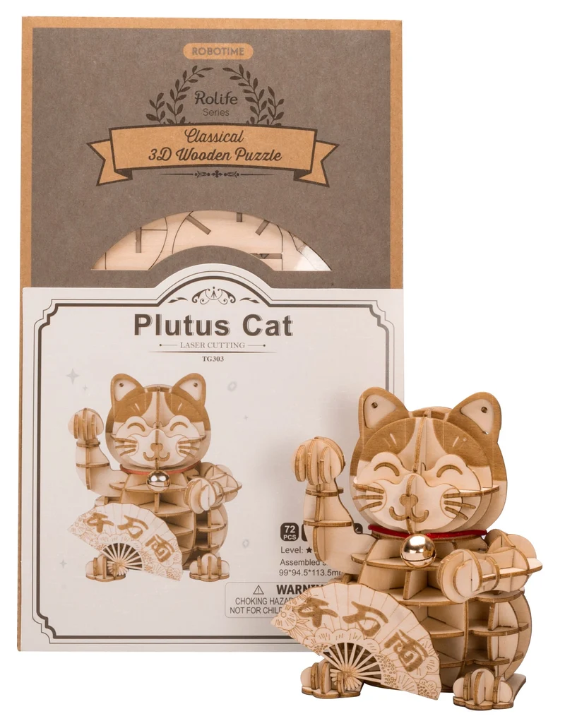Robotime Plutus Cat TG303