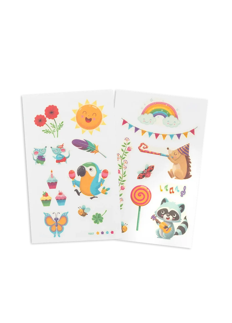 Kindertattoos - Regenbogen