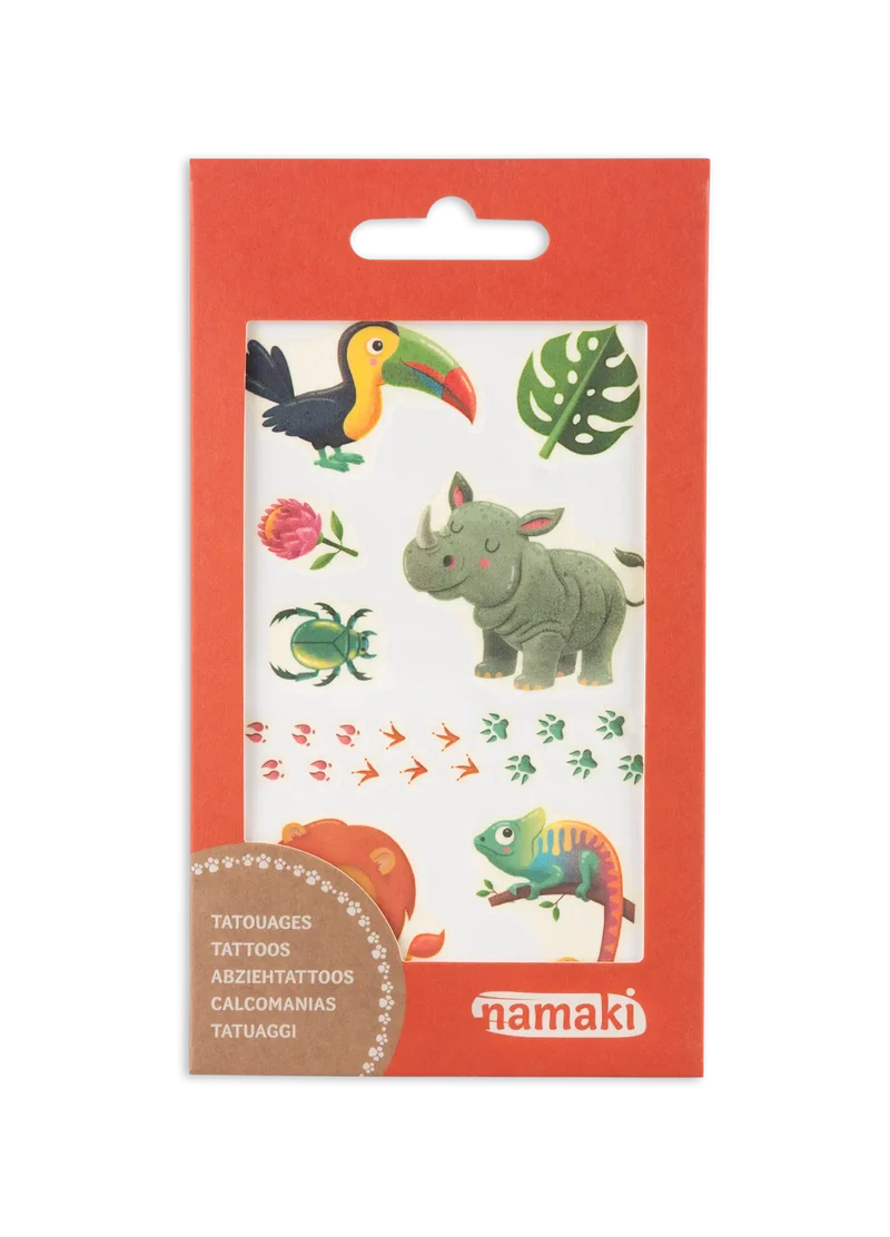 Kindertattoos - Wilde Safari