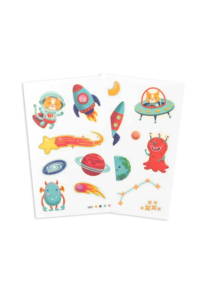 Kindertattoos - Intergalaktische Welten