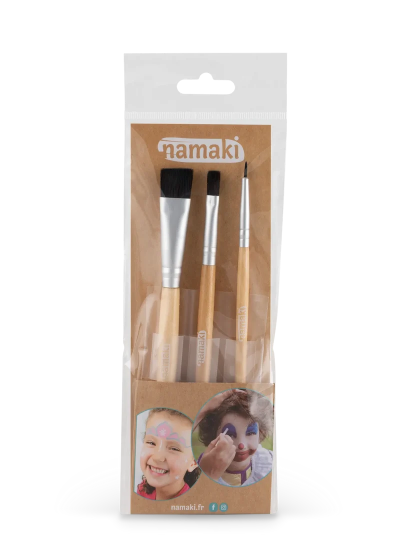 Set mit 3 Pinseln