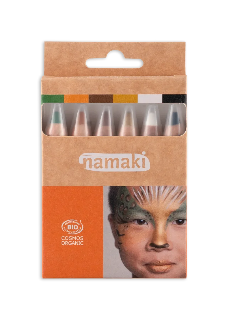 Schminkstifte für Kinder Jumbo Wilde Safari, 6 Farben