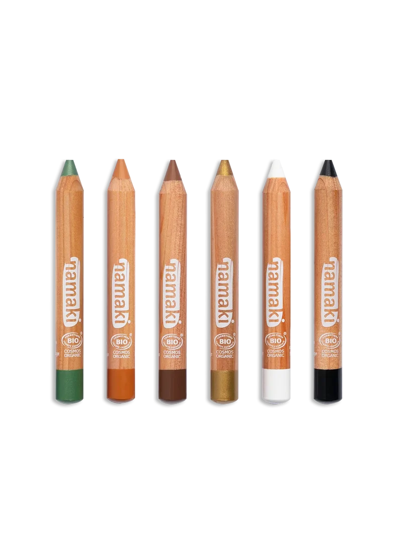 Schminkstifte für Kinder Jumbo Wilde Safari, 6 Farben