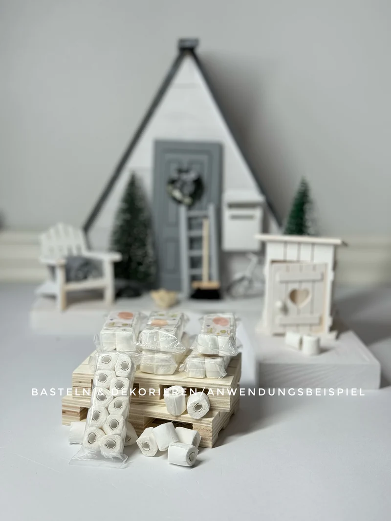 Toilettenpapier Miniatur