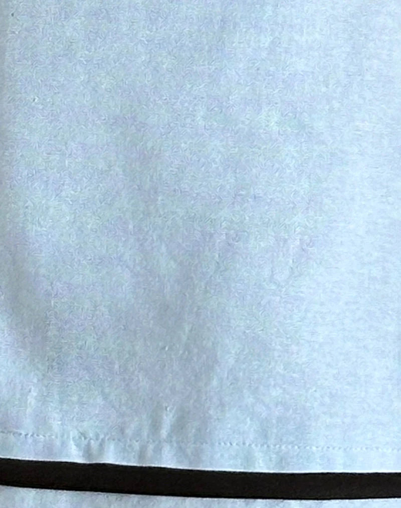 Plasina Minikleid aus Leinen Blau