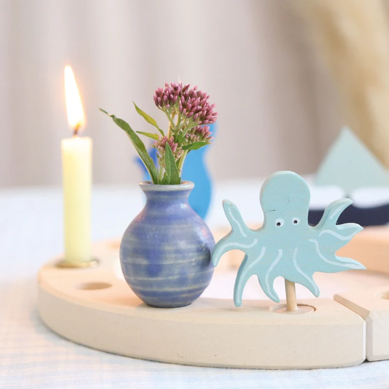 Grimms 04760 Blaue Vase, Stecker
