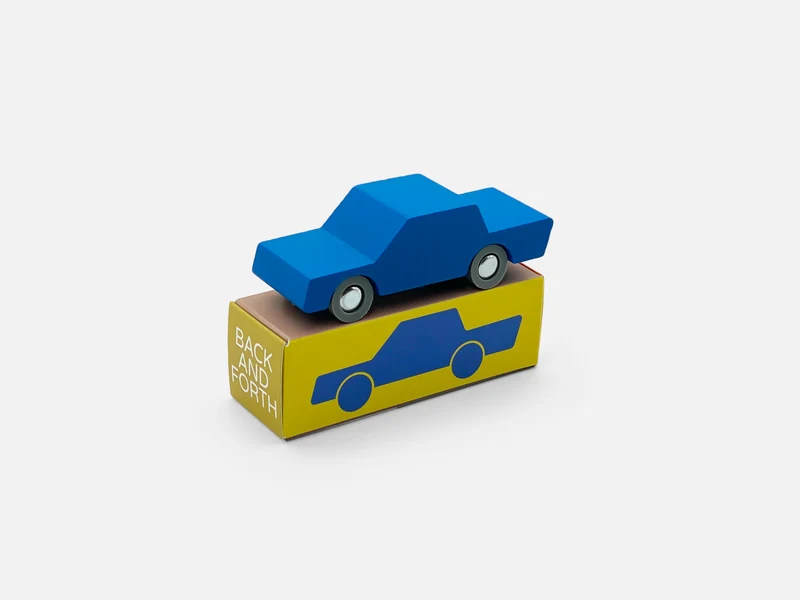 Waytoplay 1HW-2 Back and Forth Car, Spielzeugauto Blau