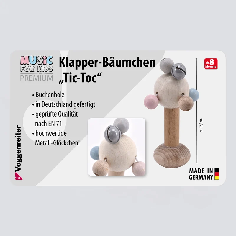Klapper-Bäumchen "Tic-Toc"