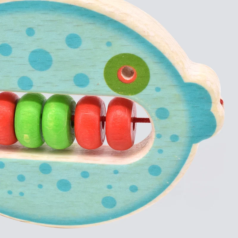 Klapper-Fisch "Bulli" (blau)
