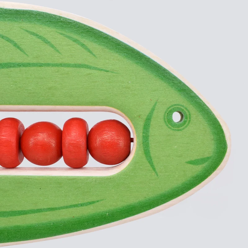 Klapper-Fisch "Doki" (grün)