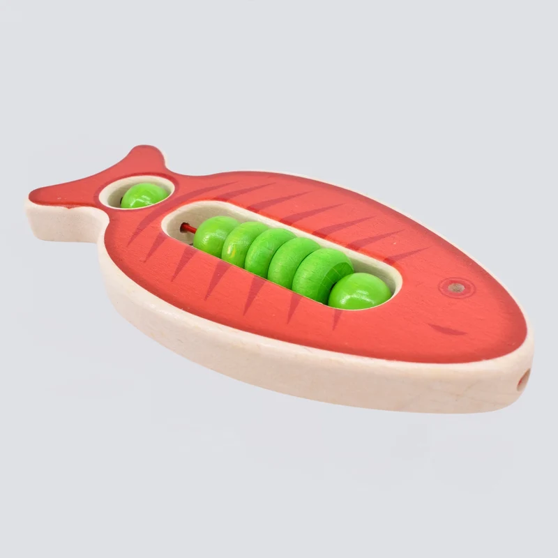 Klapper-Fisch "Salmi" (rot)