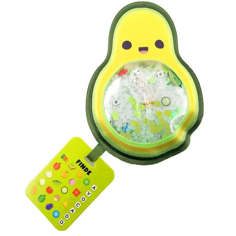 Bizyboo Seek´n´Find busy Bag - Motiv Avocado