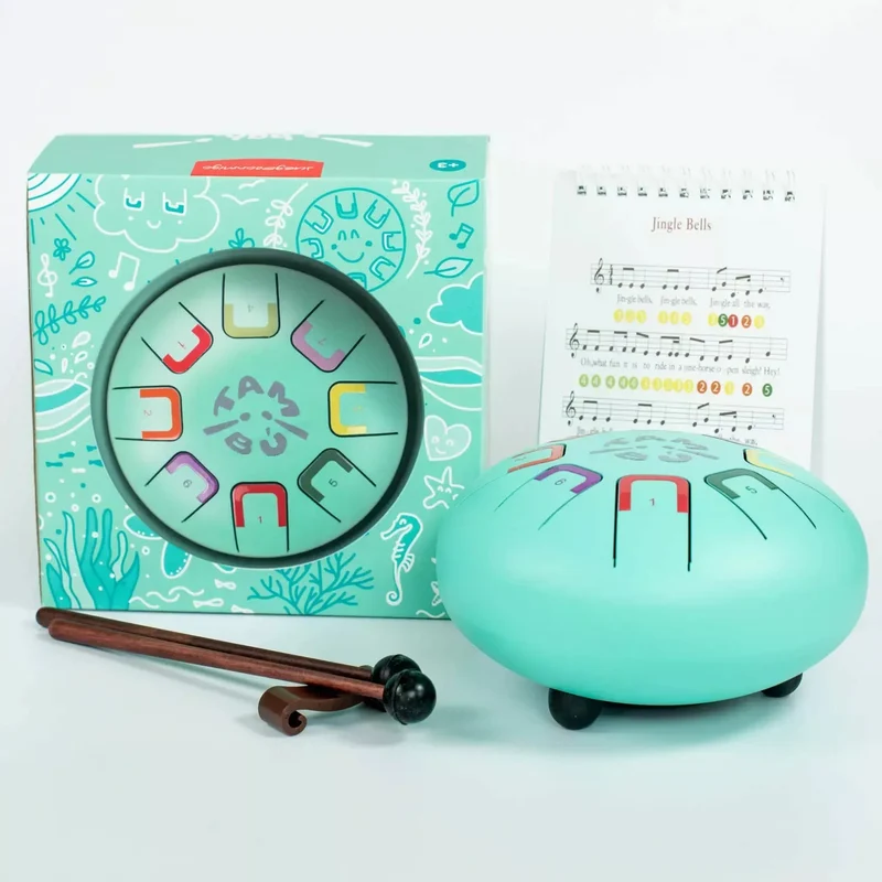 Zungentrommel Baby Tambu Teal Peal (Türkis)