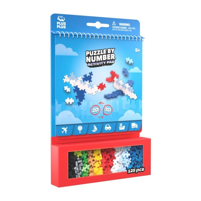 Plus-Plus Activity Pad - Fahrzeuge