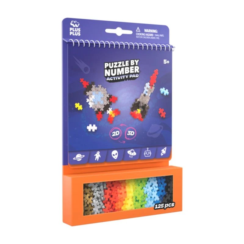 Plus-Plus Activity Pad - Weltraum