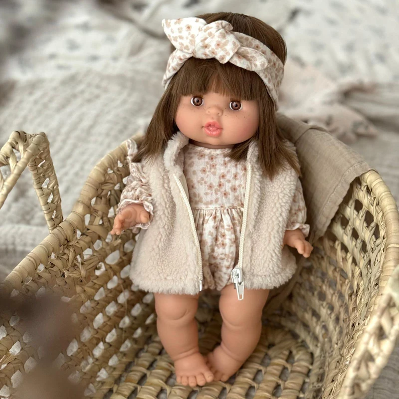 Puppenromper Musselin little flower