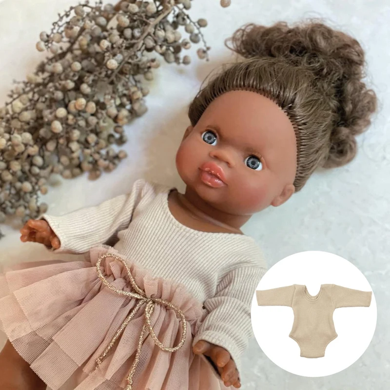 Puppenbody rib beige