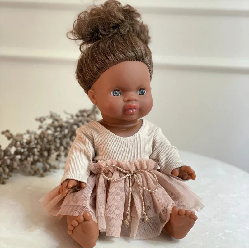 Puppenbody rib beige