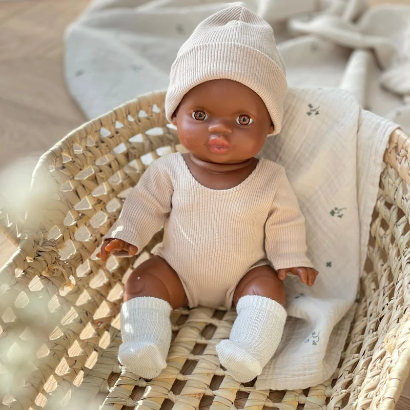 Puppenbody rib beige
