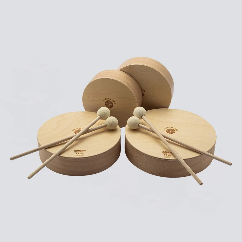 Wooden Tom Set