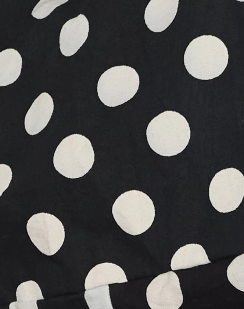 Aimi Tasche in Large Polka Schwarz