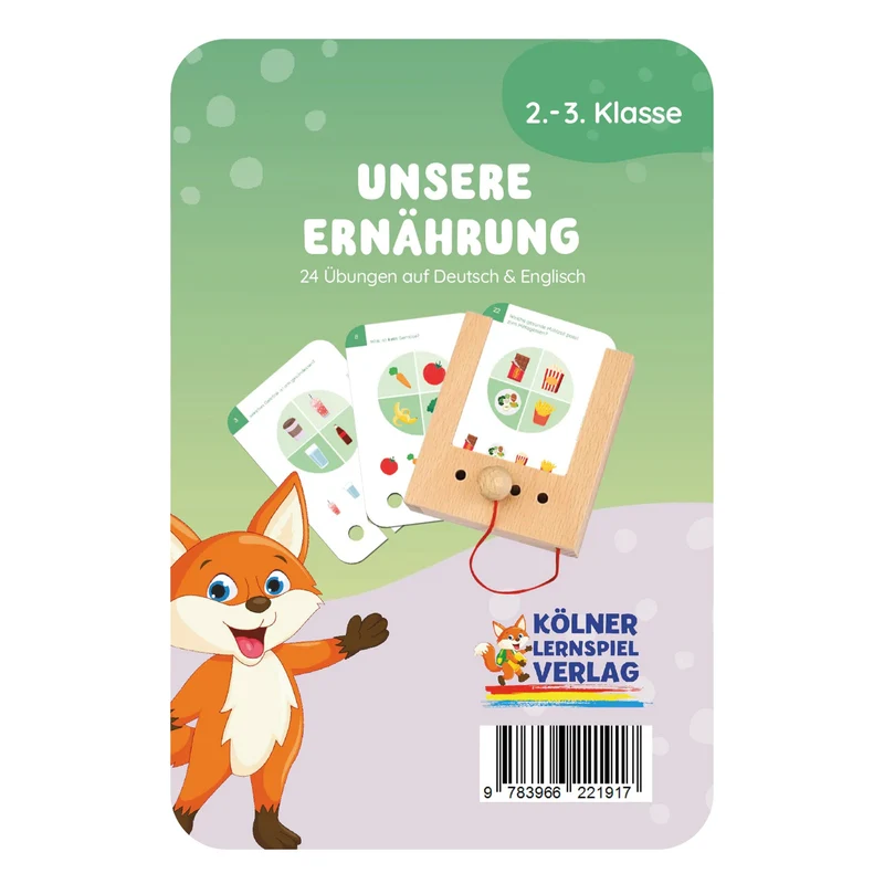 Unsere Ernährung: 2.-3. Klasse - Übungen für den Lochkasten