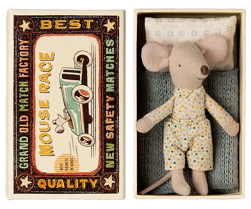 Maileg Maus kleiner Bruder Matchbox