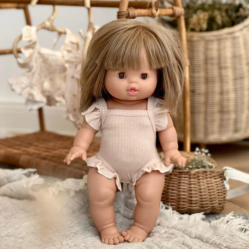 Puppe "Zoe" 34cm mit blonden Haaren und braunen Augen