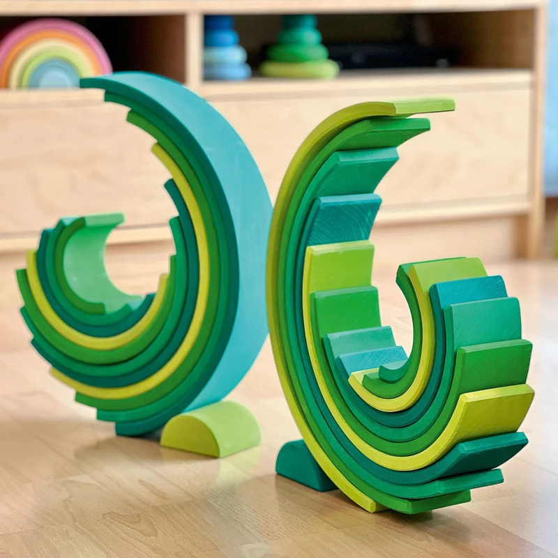 Grimms 10671 Großer Regenbogen Wiesengrün