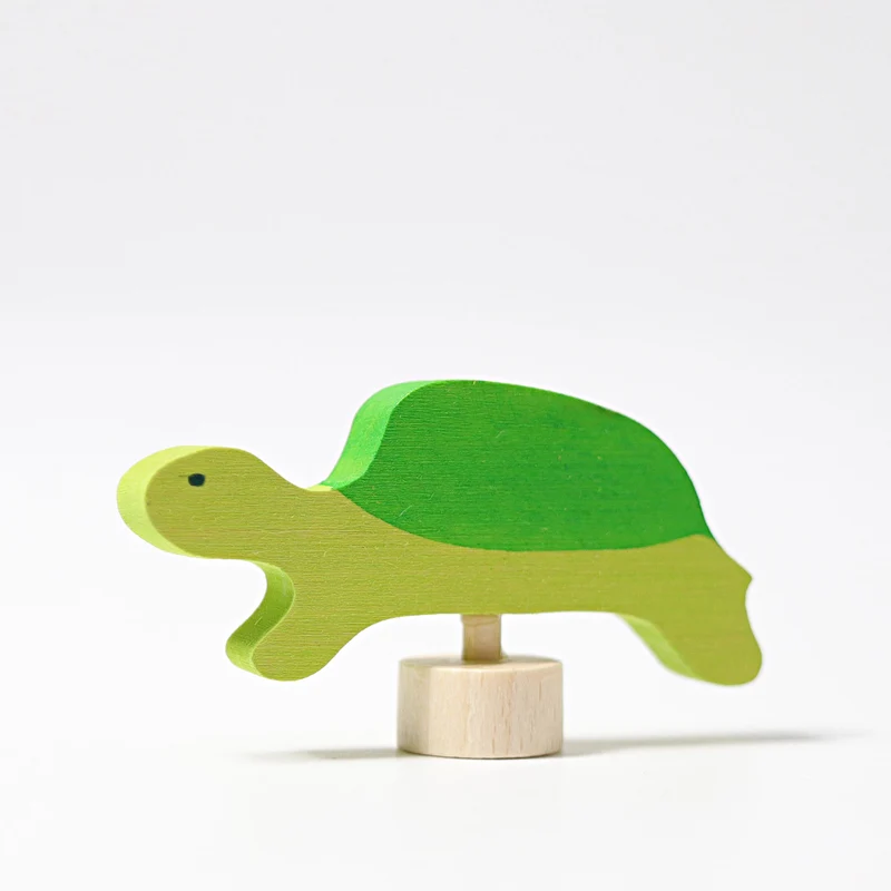 Grimms 03870 Steckfigur Schildkröte Geburtstagsstecker