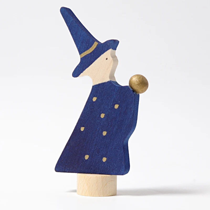 Grimms 03810 Steckfigur Zauberer Geburtstagsstecker