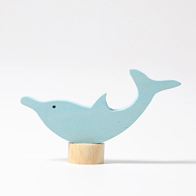 Grimms 03720 Steckfigur Delphin Geburtstagsstecker