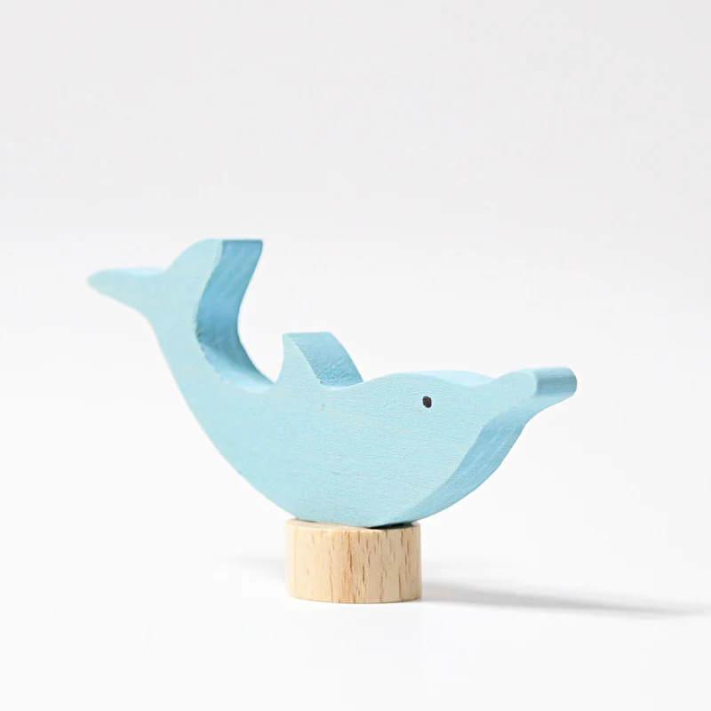 Grimms 03720 Steckfigur Delphin Geburtstagsstecker