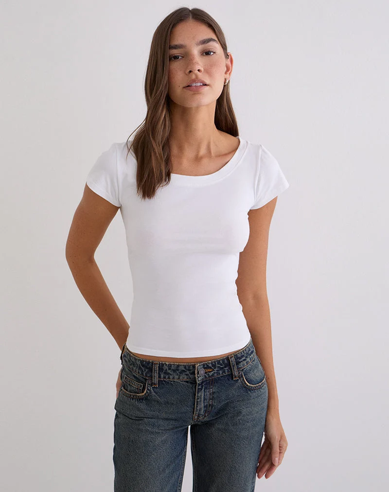 Dadio Top in Weiß