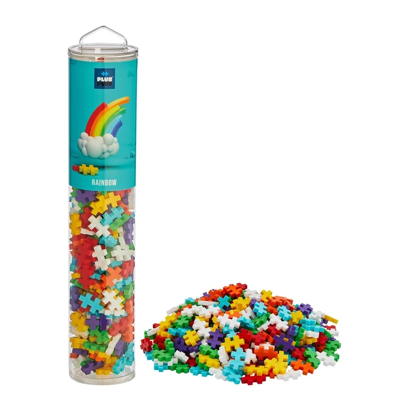 Plus-Plus 240 Kreativ Bausteine Regenbogen