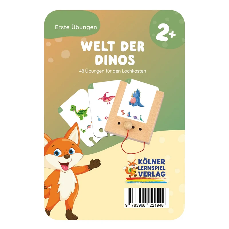 Erste Übungen für den Lochkasten - Welt der Dinos