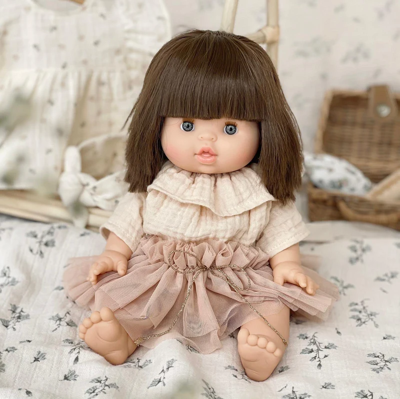 Puppenröcke / Tutu / Rock dark rose