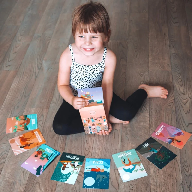 Yoga-Karten für Kinder