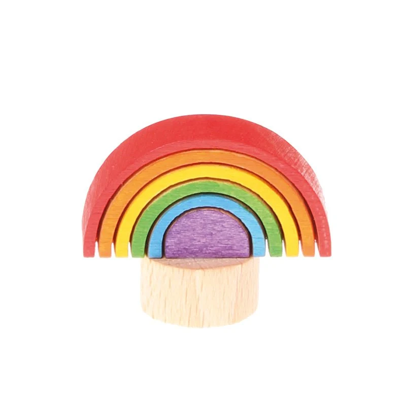 Grimms 03317 Steckfigur Regenbogen Geburtstagsstecker